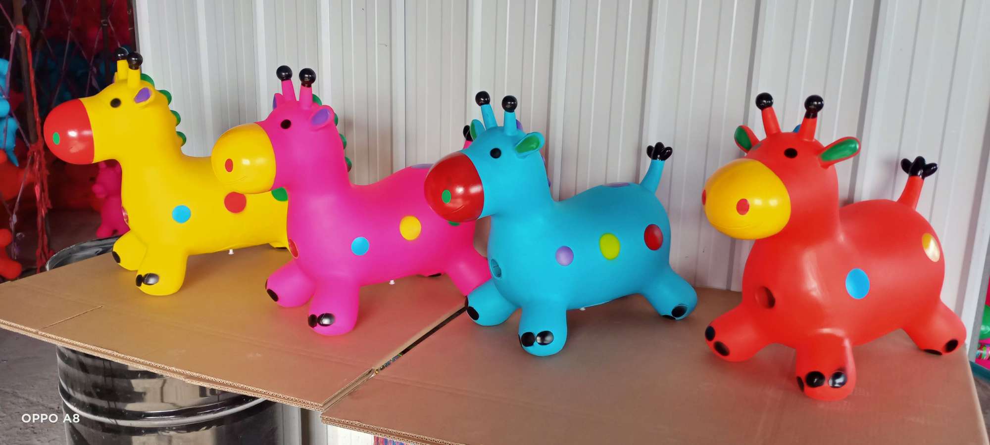 进口充气玩具迷你吹气堡儿童游乐设备安全耐用跳跳马中号充气玩具浙江省义乌市详情图5