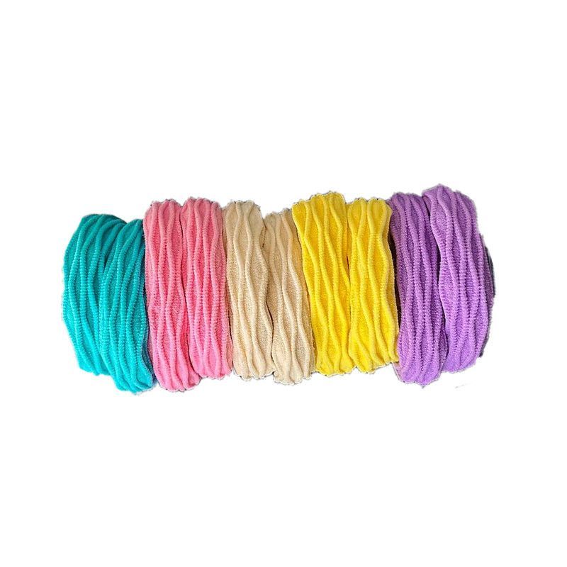 Best-selling seamless hair tie, high-elasticity hair band, thickened elastic band, the same style elastic band for hair ties, new dopamine detail image 11