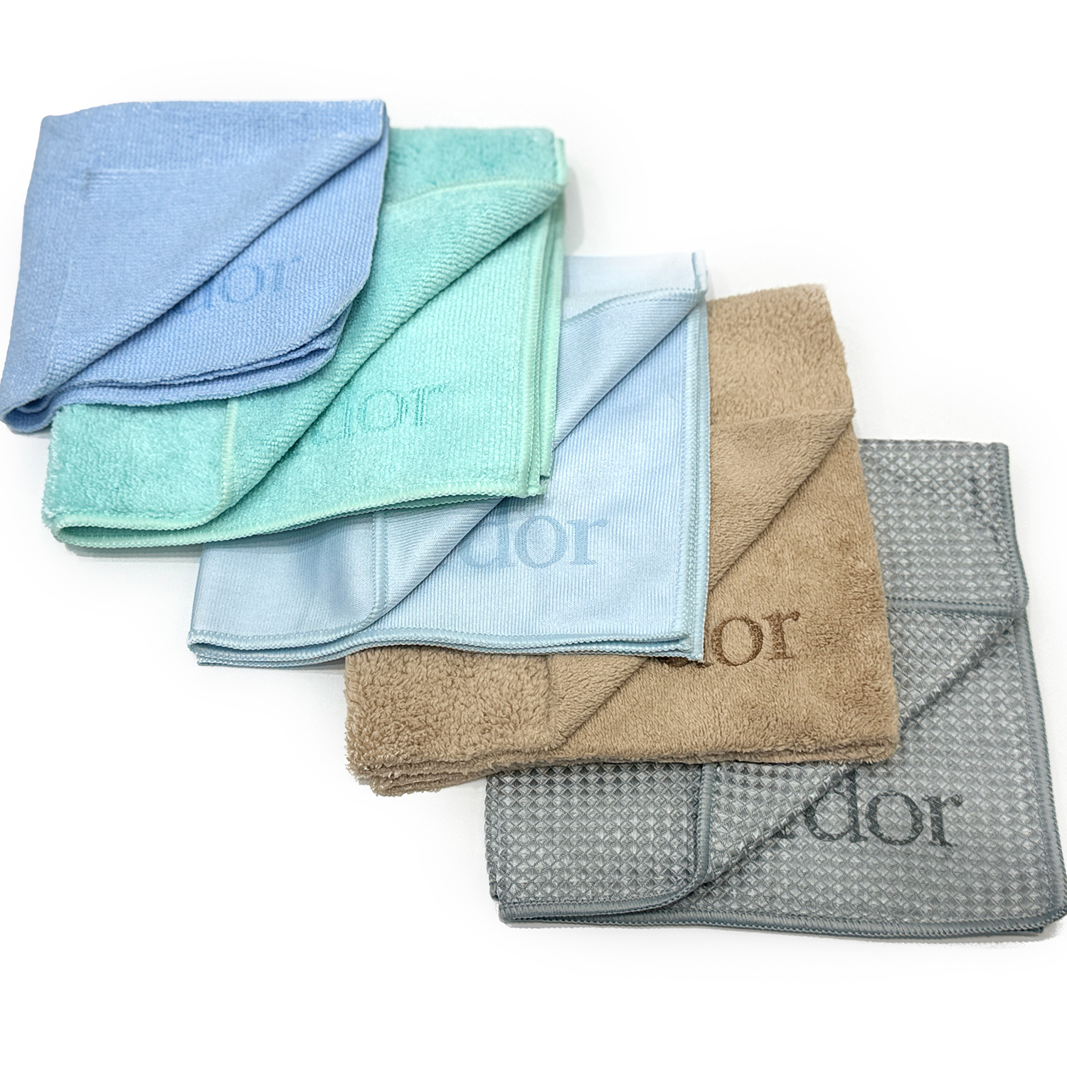 Customized car beauty, polishing, waxing, crystal coating, warp knitted car wash towels, multi-functional towels, cleaning, microfiber square towels and car supplies from Amazon factory pic 1