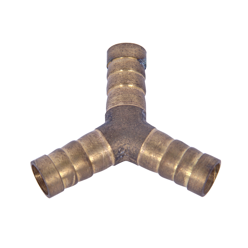 All-copper thickened pipe fittings, plumbing hardware joints, three-way fittings, home decoration engineering copper accessories