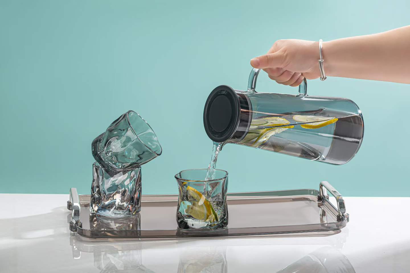 咖啡杯/高硼硅杯套装/钛茶具/马克杯/跨境家具白底实物图