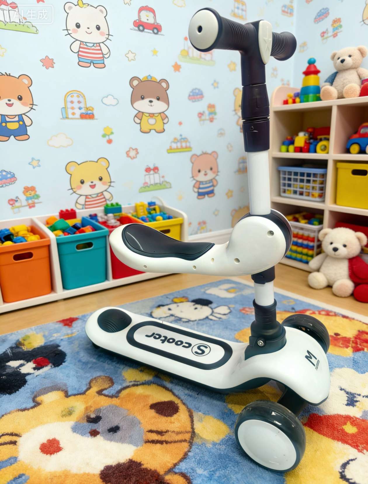 滑板运动休闲滑行玩具幼儿童滑板车踏板可坐可骑小孩宝宝溜溜滑滑车详情图8