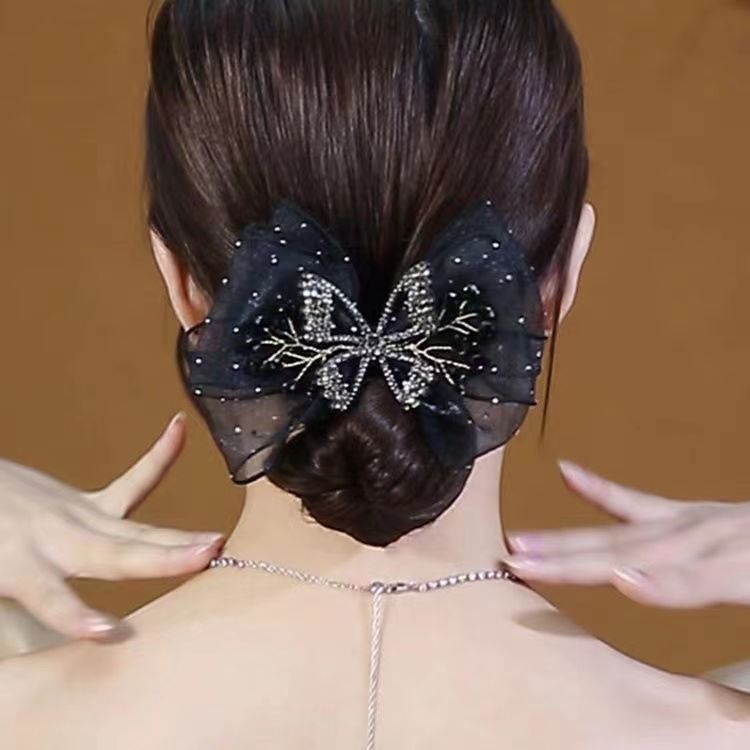 Large intestine hair band, Korean hair tie, fashionable and versatile hair band accessory, cute beauty accessory for girls