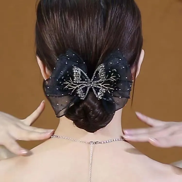 Large intestine hair band, Korean hair tie, fashionable and versatile hair band accessory, cute beauty accessory for girls detail image 5