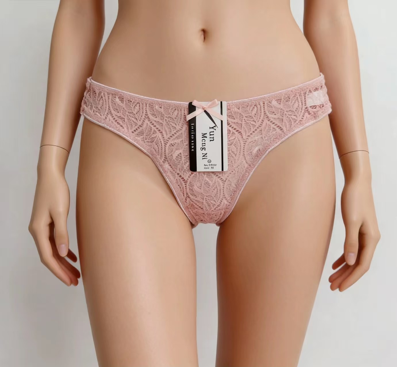 1476# Underwear for export to the Middle East and Africa. Women's sexy lace romantic underwear, comfortable and breathable, pure and elegant women's romantic thong, QNI details Picture