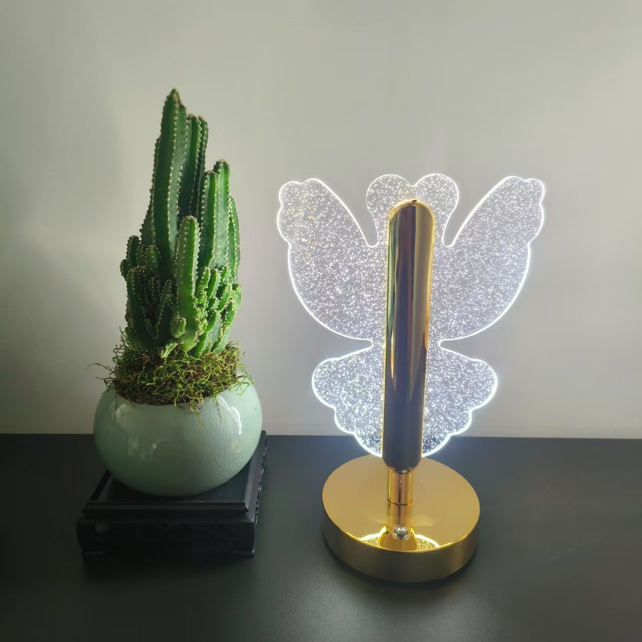 Acrylic desk lamp charging desk lamp, cross-border bestseller, charging night light, foreign trade bestseller detail image 14