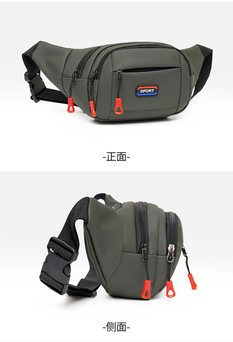 Factory direct sales 2026 new model mobile phone waist bag, all-season suitable outdoor leisure sports travel bag, business wallet detail image 14