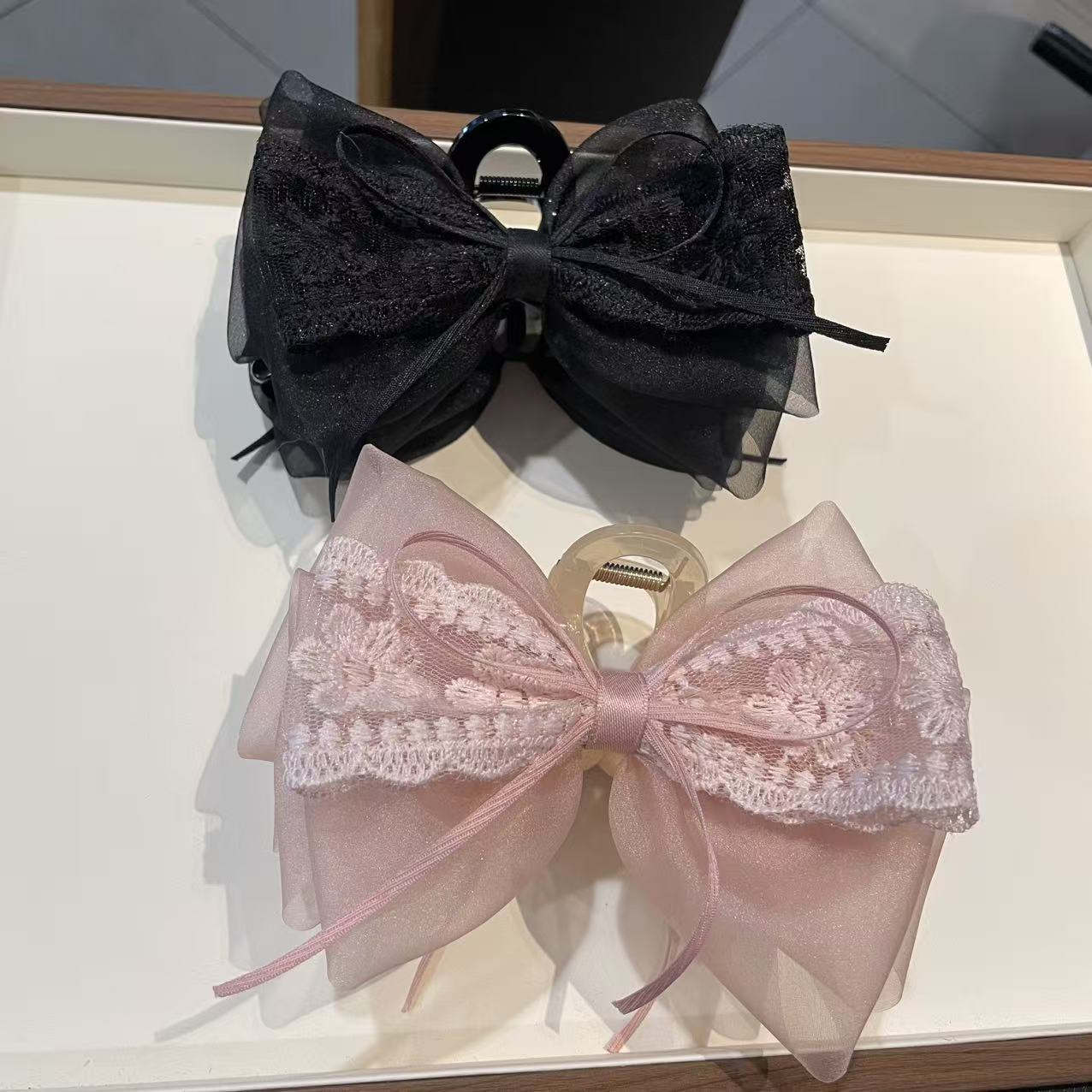网红爆款时尚发夹抓夹发饰头饰简约时尚发卡女童美妆配件发饰产品图