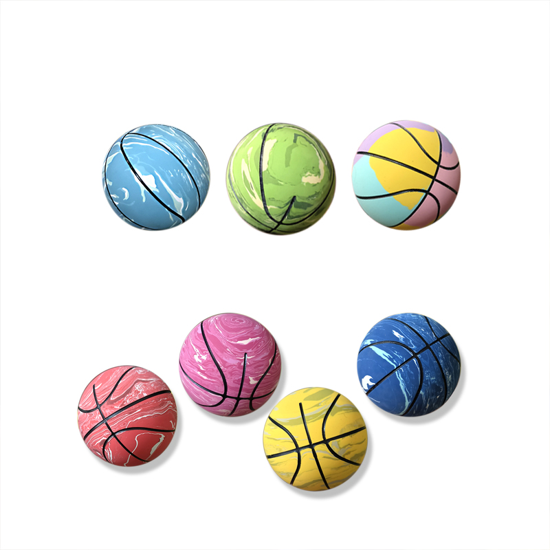 A 6-centimeter hollow squash basketball made of rubber with high elasticity and customizable logo Item Picture