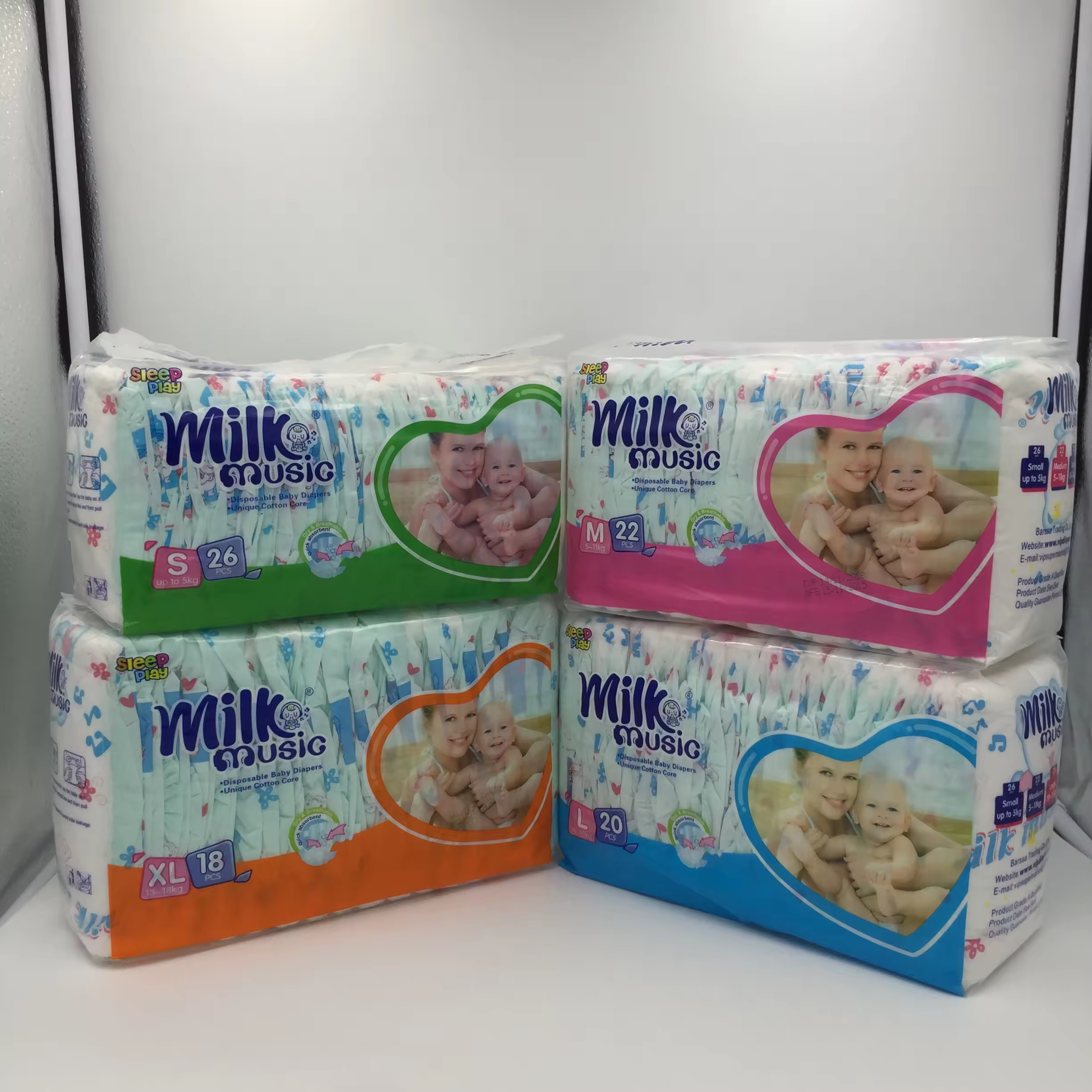 Milk Music Diapers婴儿纸尿布柔软高品质强吸水详情2