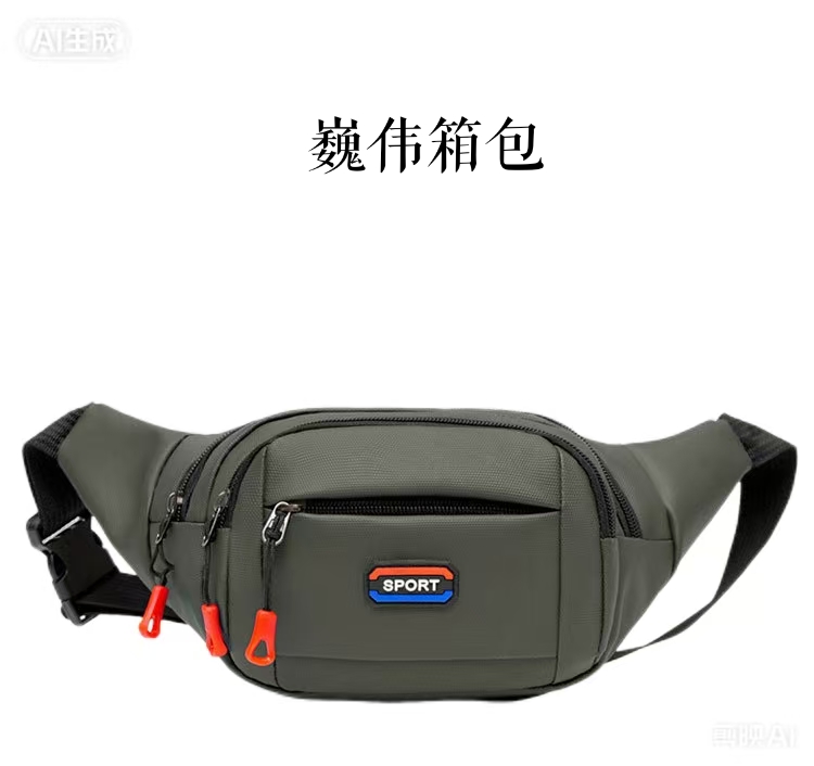 Factory direct sales 2026 new model mobile phone waist bag, all-season suitable outdoor leisure sports travel bag, business wallet detail image 2