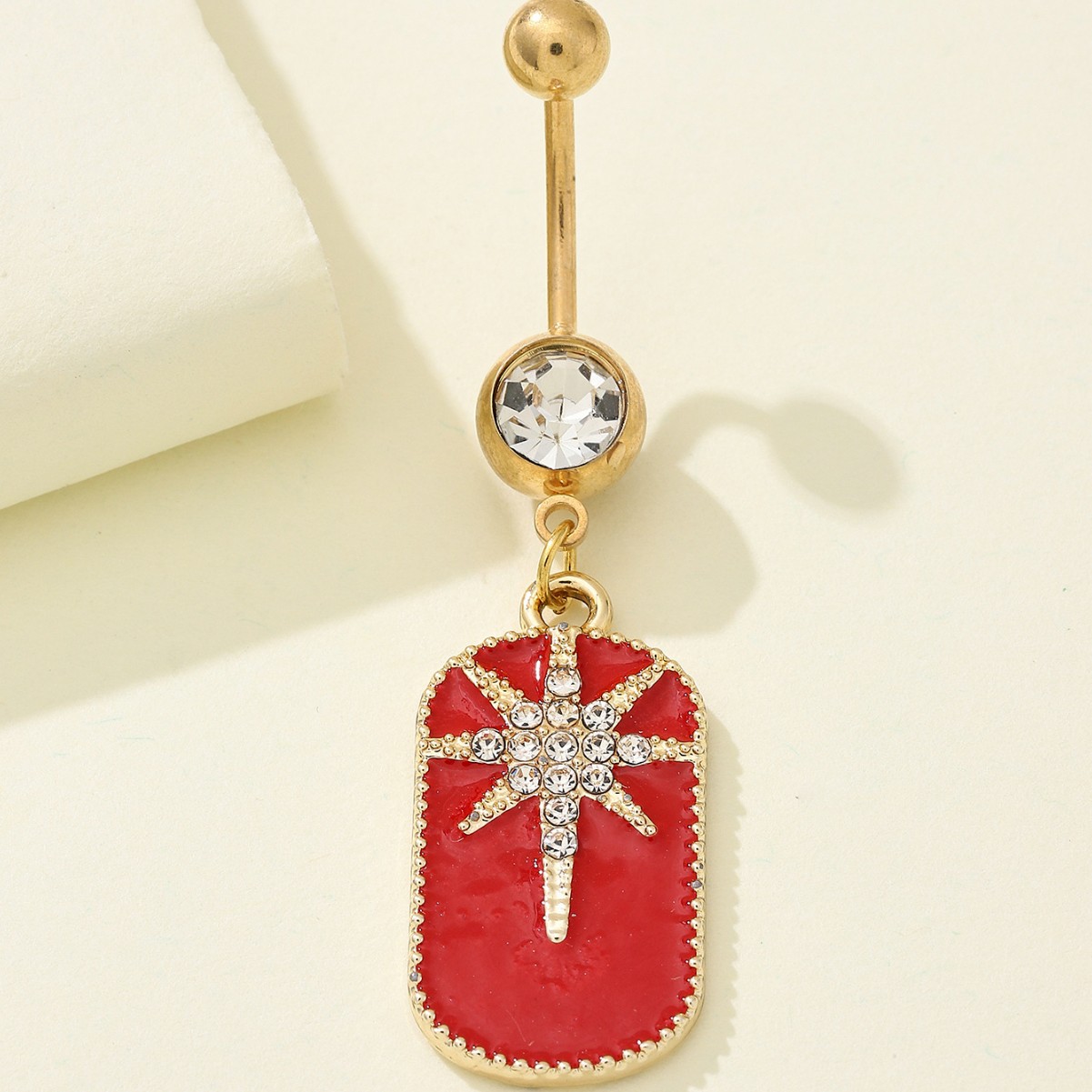 厂家直发新款脐环韩版ins个性小清新脐环小众风格 人体穿刺饰品