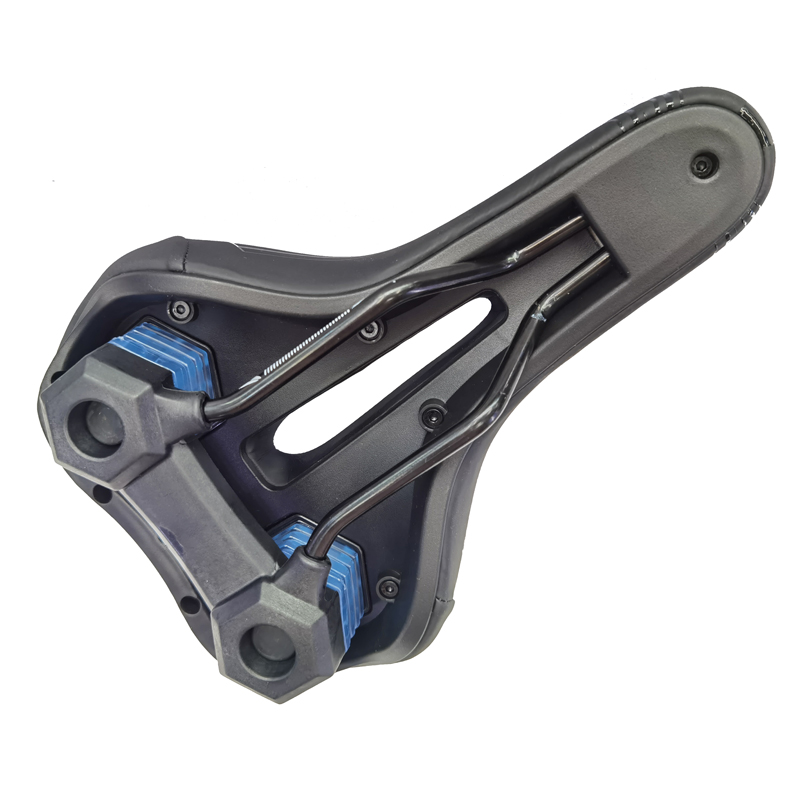 Silla de montar Q3ST-2 con luz silla de montar de bicicleta cojín de luz de dos colores asiento de bicicleta de montaña grueso asiento de bicicleta grande paquete Specification image