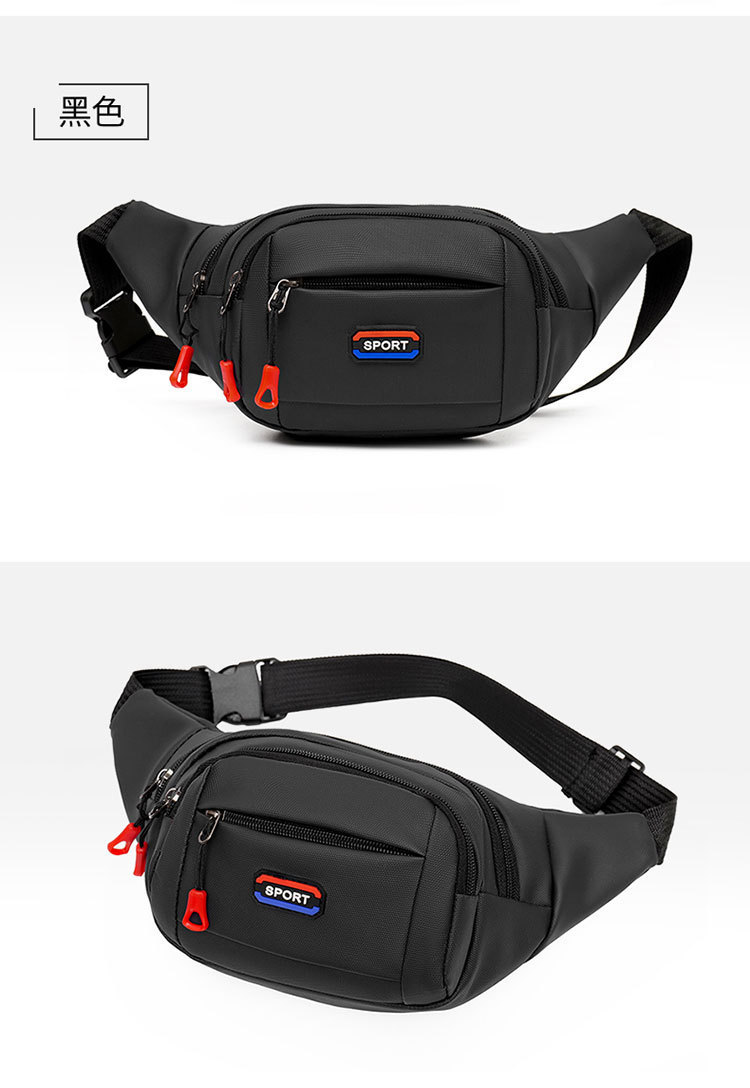 Factory direct sales 2026 new model mobile phone waist bag, all-season suitable outdoor leisure sports travel bag, business wallet detail image 11