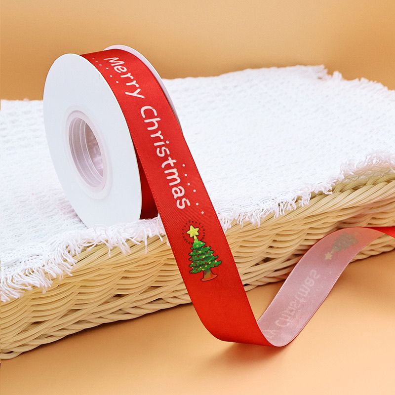 Christmas cake decorative ribbons, flower packing straps, gift packaging box straps, Christmas Eve gift diy straps Specification image