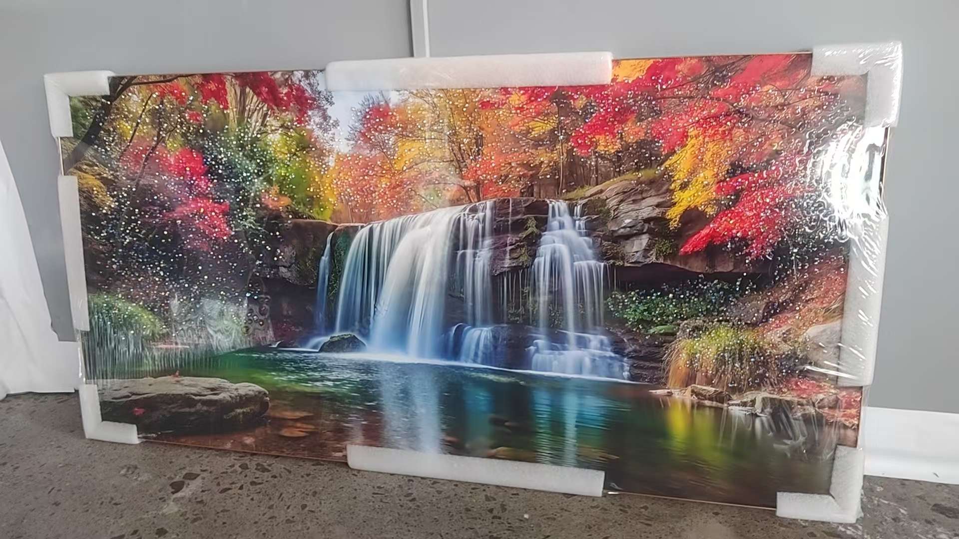 晶瓷画钻石画沙发背景画立体画钻石