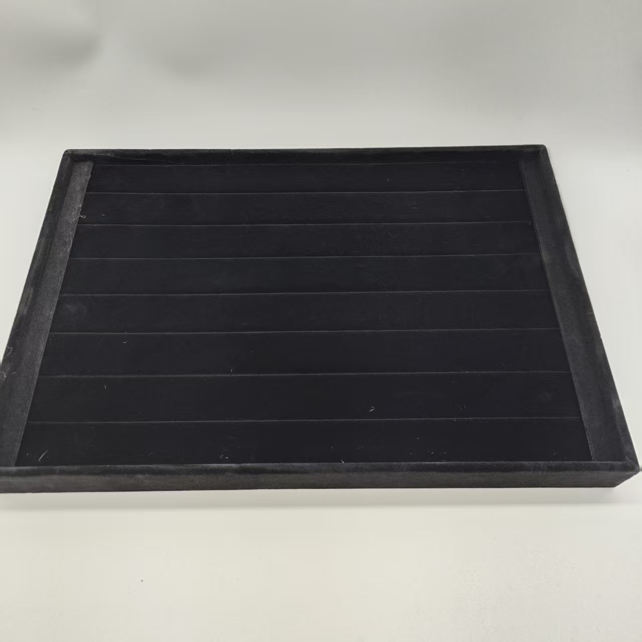 黑色矩形托盘食品级不锈钢托盘商用厨房用具黑色矩形托盘食品级不锈钢托盘商用厨房用具白底实物图
