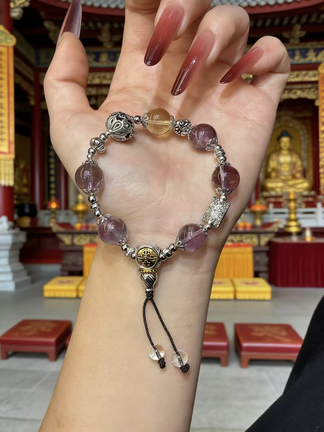 Amethyst bracelet Specification image