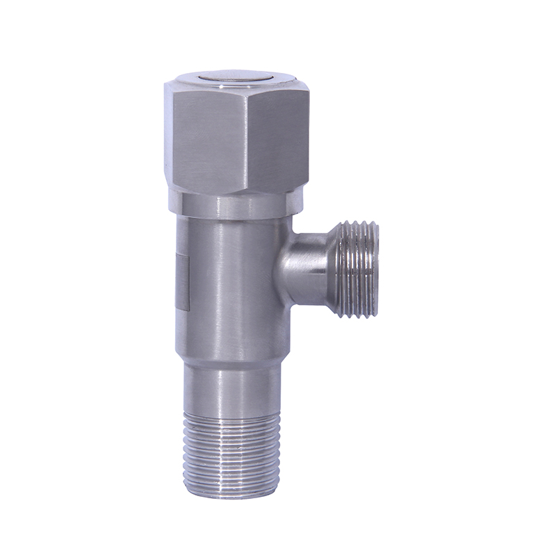 All-copper thickened Angle valve, universal cold and hot water stop valve, household explosion-proof three-way Angle valve, hardware accessories