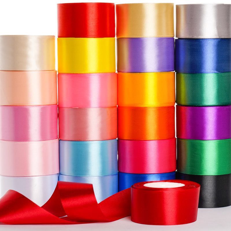 4CM ribbon wedding decoration webbing, flower gift box, cake wedding packaging webbing