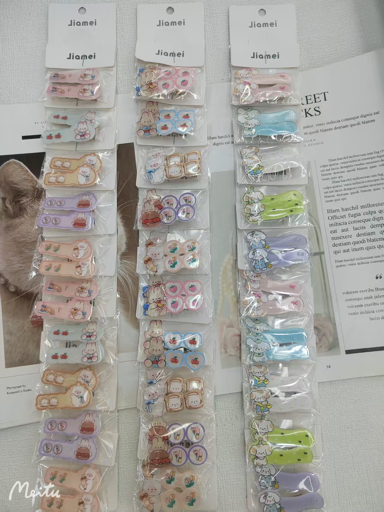 儿童发饰亚克力儿童发夹发夹发卡发饰