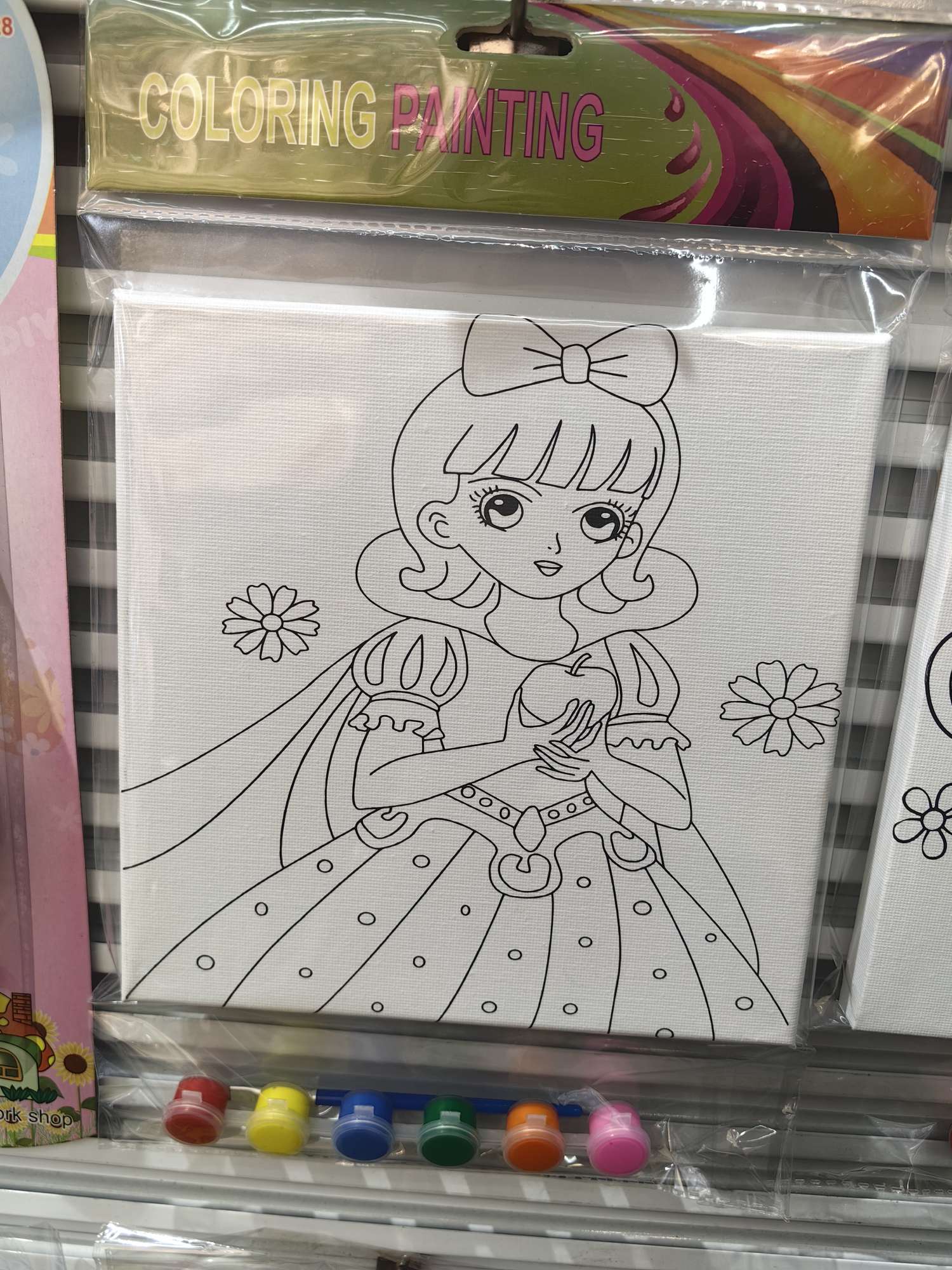 20*20DIY涂鸦油画，包装精美DIY