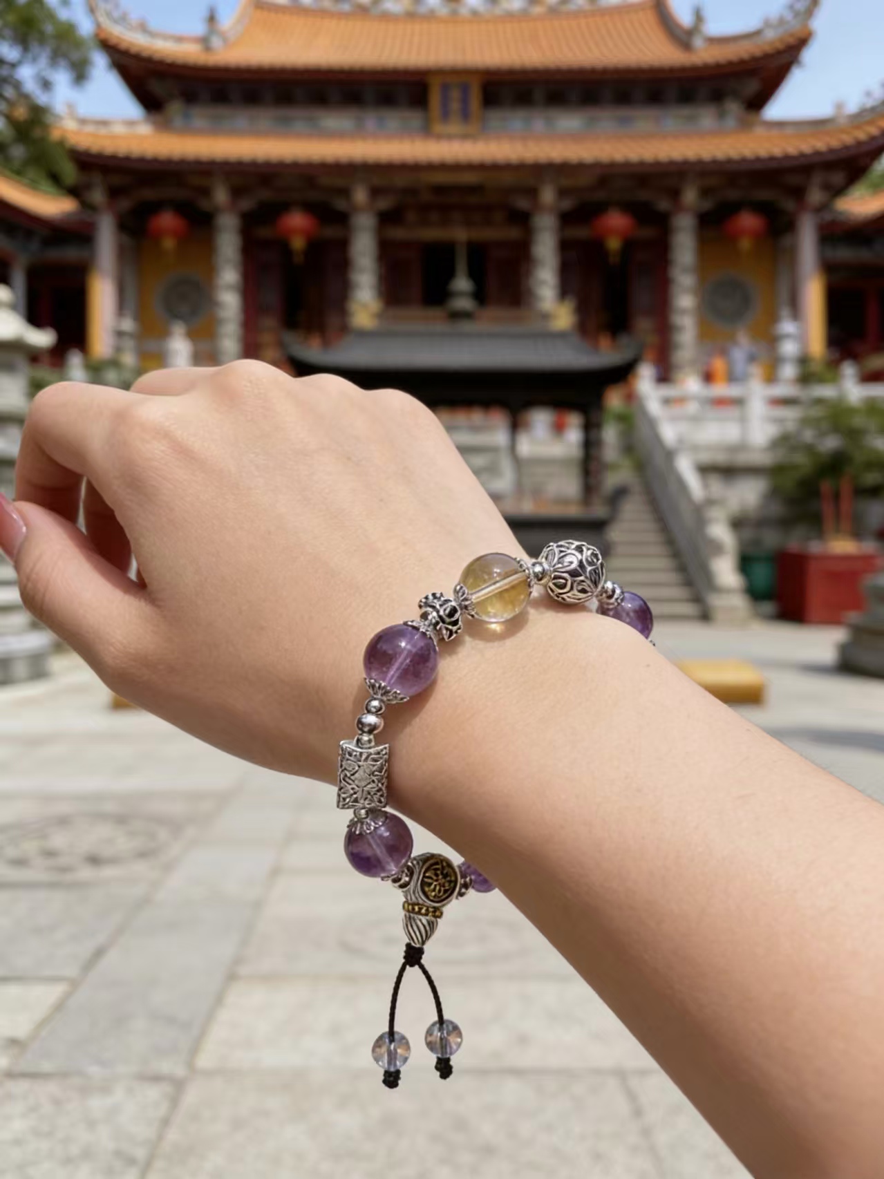 Amethyst bracelet Application Scenario