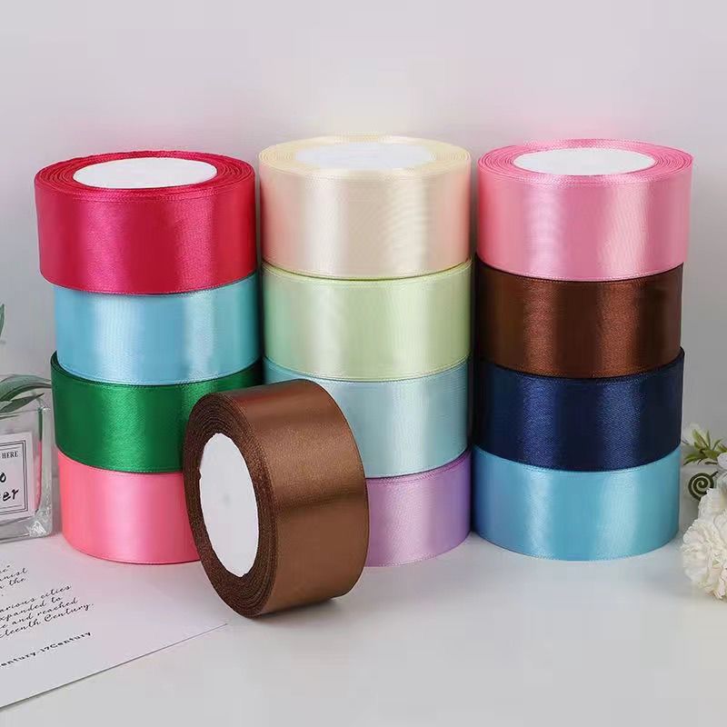 4CM ribbon wedding decoration webbing, flower gift box, cake wedding packaging webbing Specification image