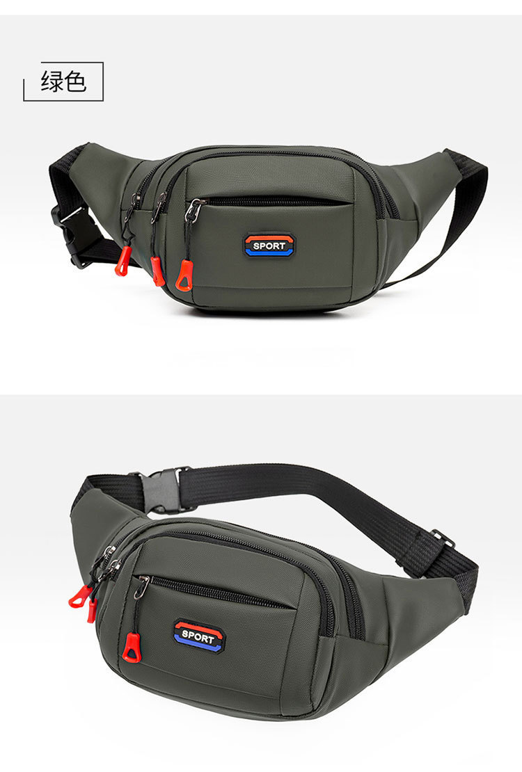 Factory direct sales 2026 new model mobile phone waist bag, all-season suitable outdoor leisure sports travel bag, business wallet detail image 12