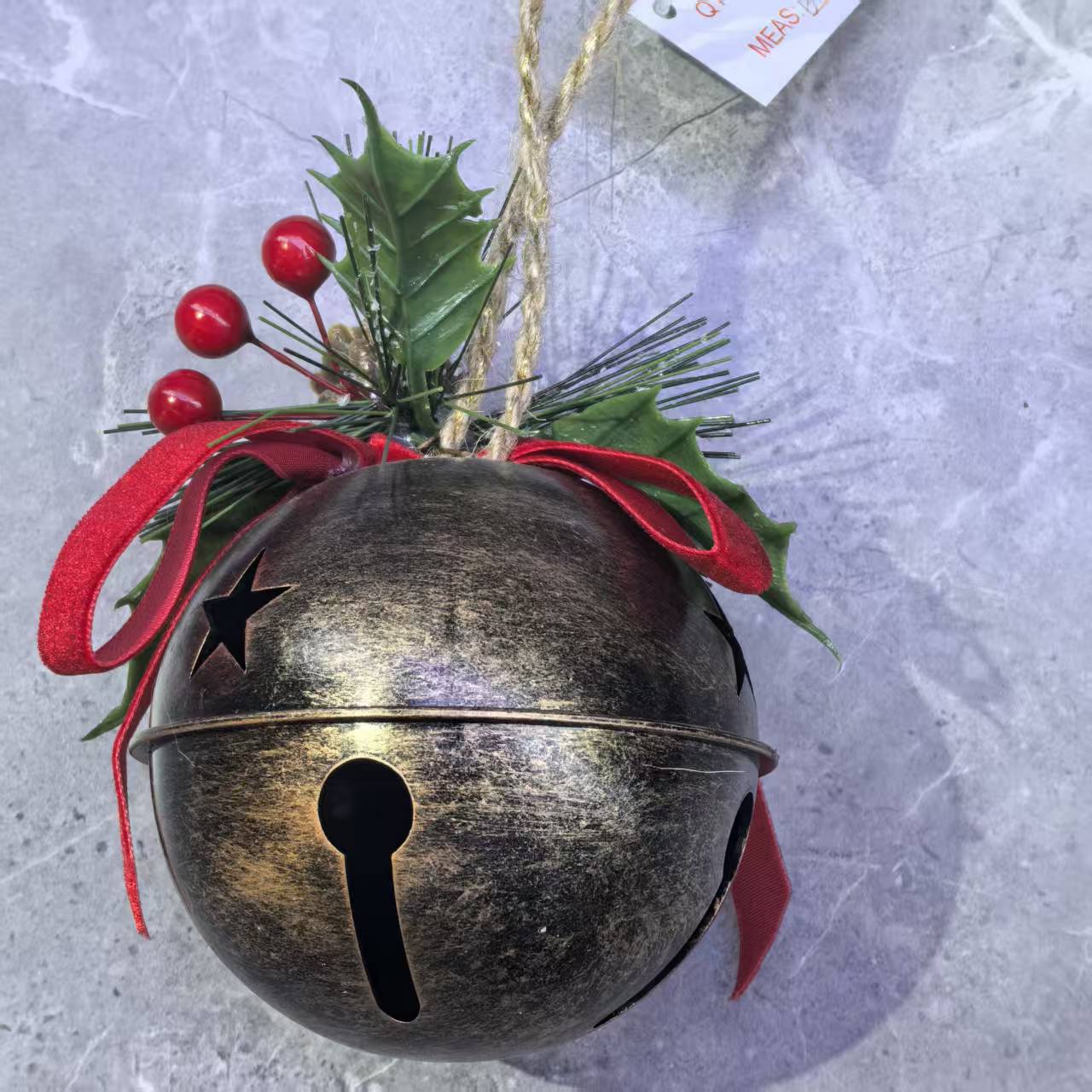 葡萄香皂圣诞装饰小铃铛铃铛挂件铃铛配件清新香气居家装饰