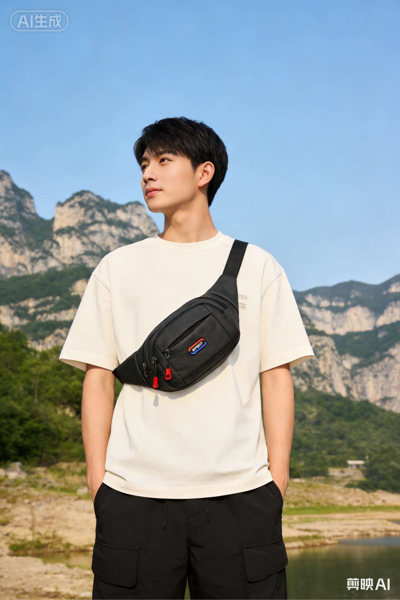 Factory direct sales 2026 new model mobile phone waist bag, all-season suitable outdoor leisure sports travel bag, business wallet detail image 16
