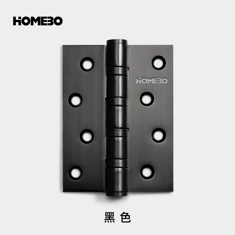 Black stainless steel water-soaked door hinges, fireproof door and window accessories, furniture hardware accessories, sheet metal parts pic 9