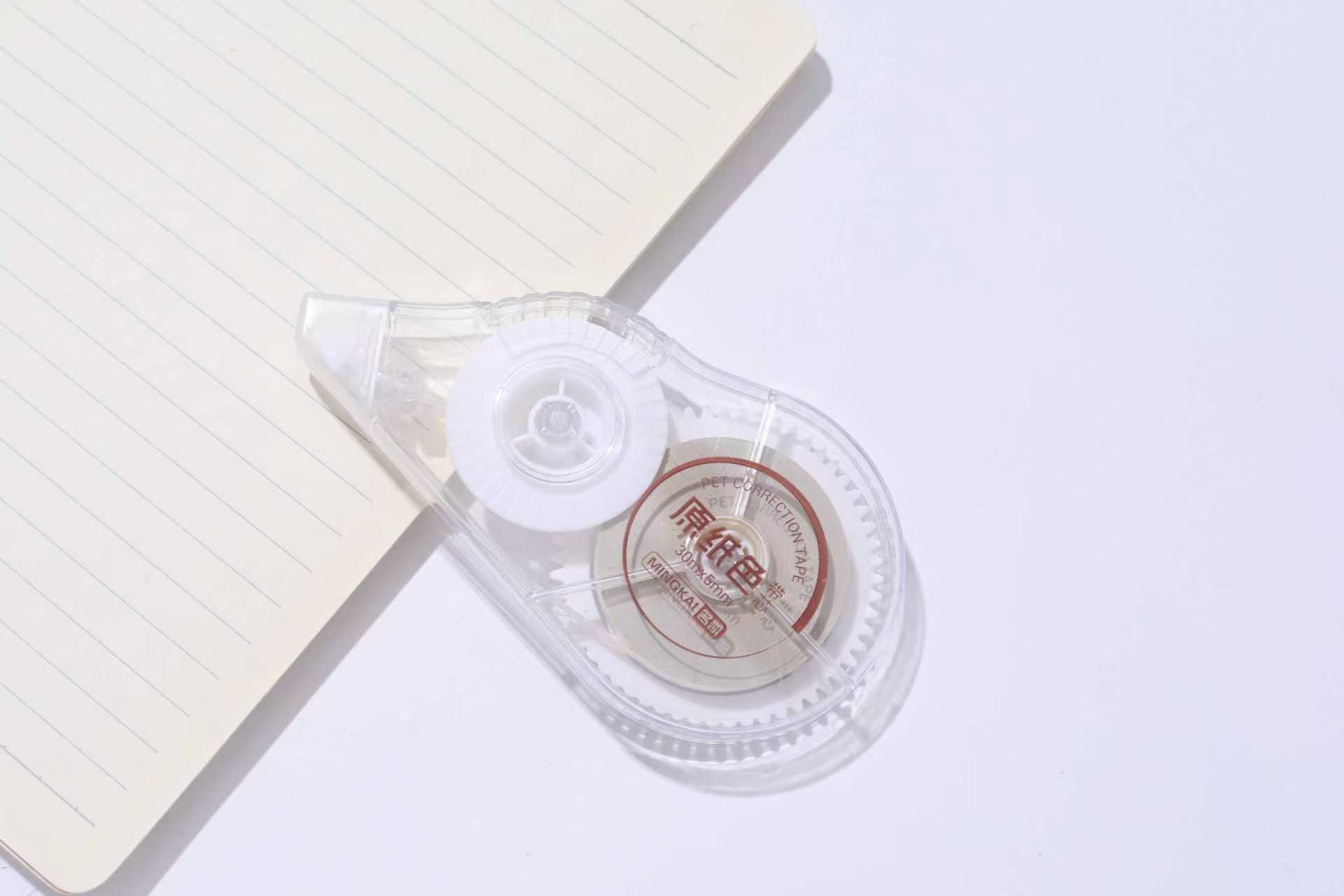 MK-8081 high-quality invisible correction tape, 30-meter ultra-thin PET transparent film, easy to use, continuous use for students, factory direct sales Application Scenario