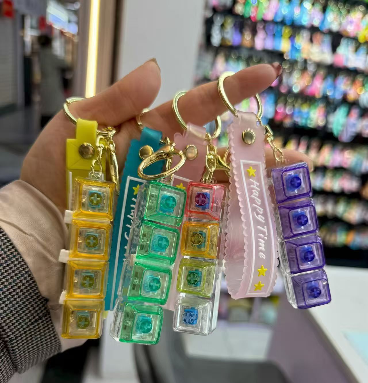 Explosion toy decompression button Specification drawing