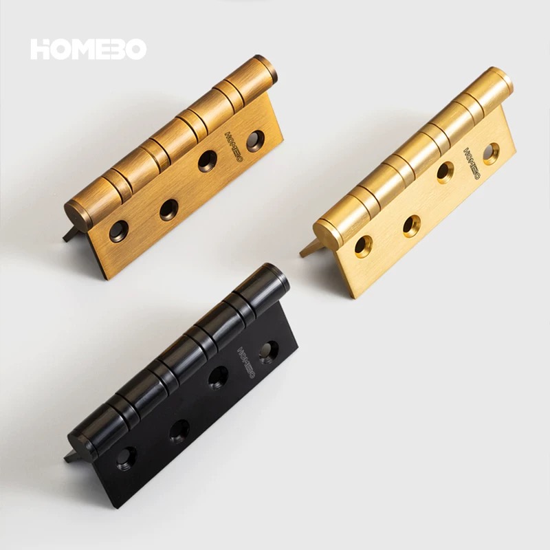 Black stainless steel water-soaked door hinges, fireproof door and window accessories, furniture hardware accessories, sheet metal parts Specification image