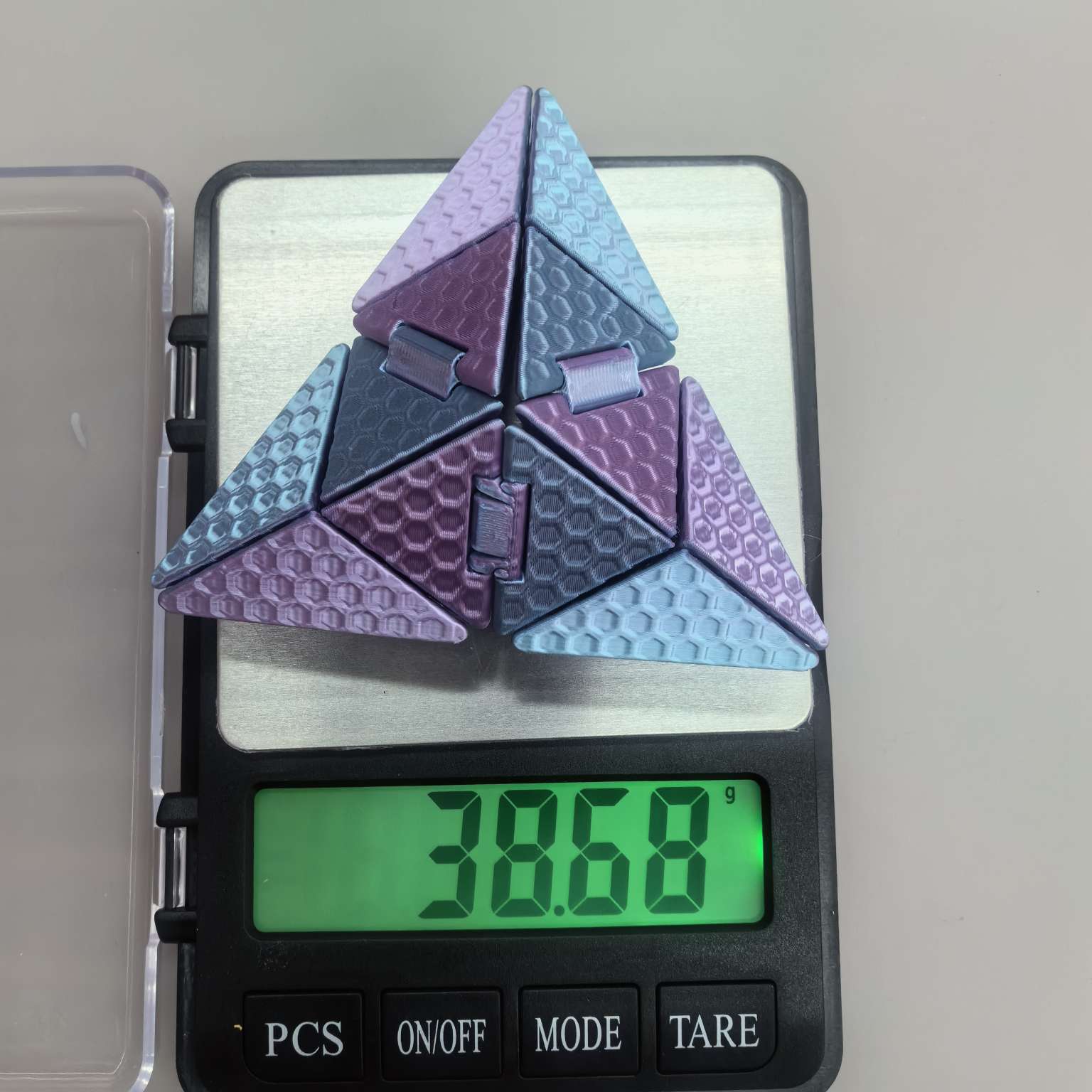 Cross-border new products: 3D printed deformable origami Rubik's Cube, children's educational toys, stress-relieving handicrafts, gifts and ornaments detail image 3