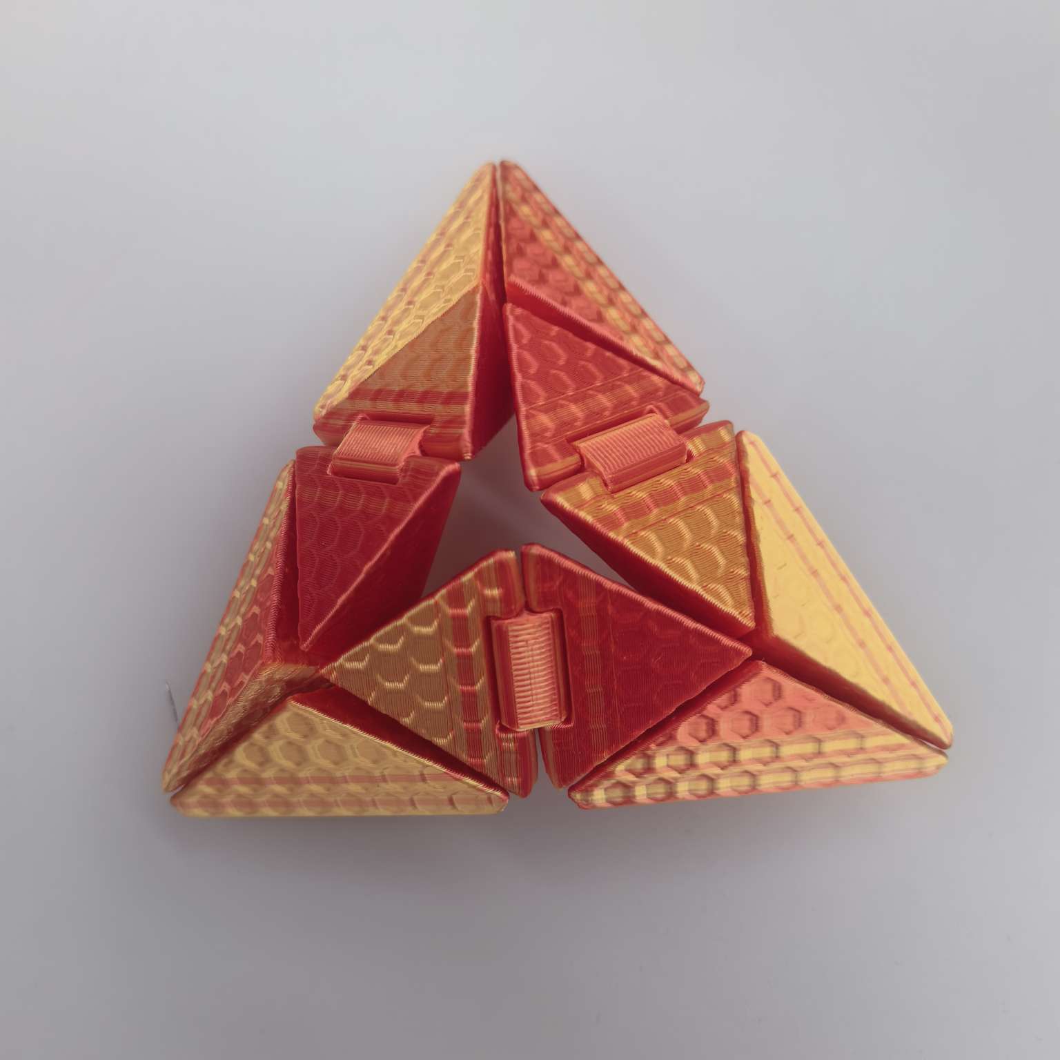 Cross-border new products: 3D printed deformable origami Rubik's Cube, children's educational toys, stress-relieving handicrafts, gifts and ornaments detail image 4