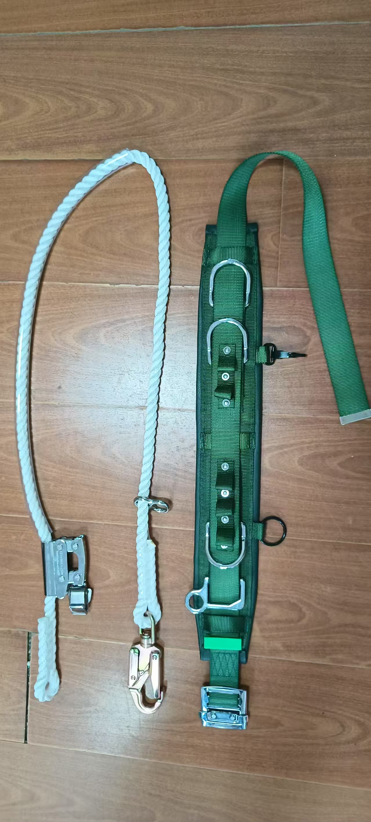 电工围杆安全带 单腰带式 电力电信施工 爬杆专用 防坠落安全套装抱杆带