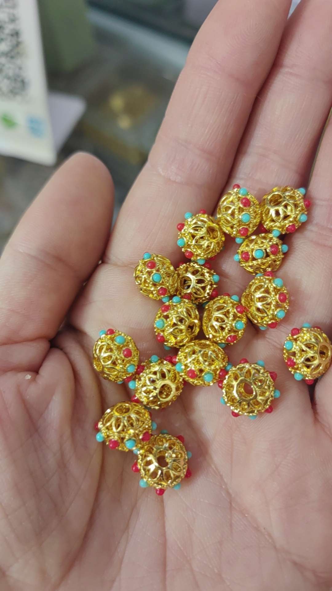 Song Jin DIY Handmade Jewelry Accessories Set Creative Production Material Package details Picture