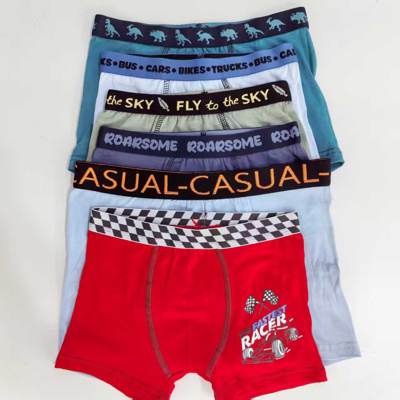 1478# Export Middle East and Africa Boys' Underwear, Children's cartoon Printed Men's Underwear, Comfortable and breathable Men's Briefs, mixed cotton underwear, Men's QNI full figure