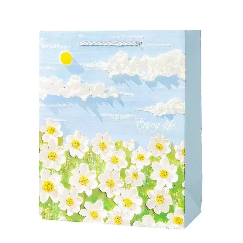 敞口创意立体感油画礼品袋小号14*7*15，中号20*10*25，大号26*12*33cm20详情3