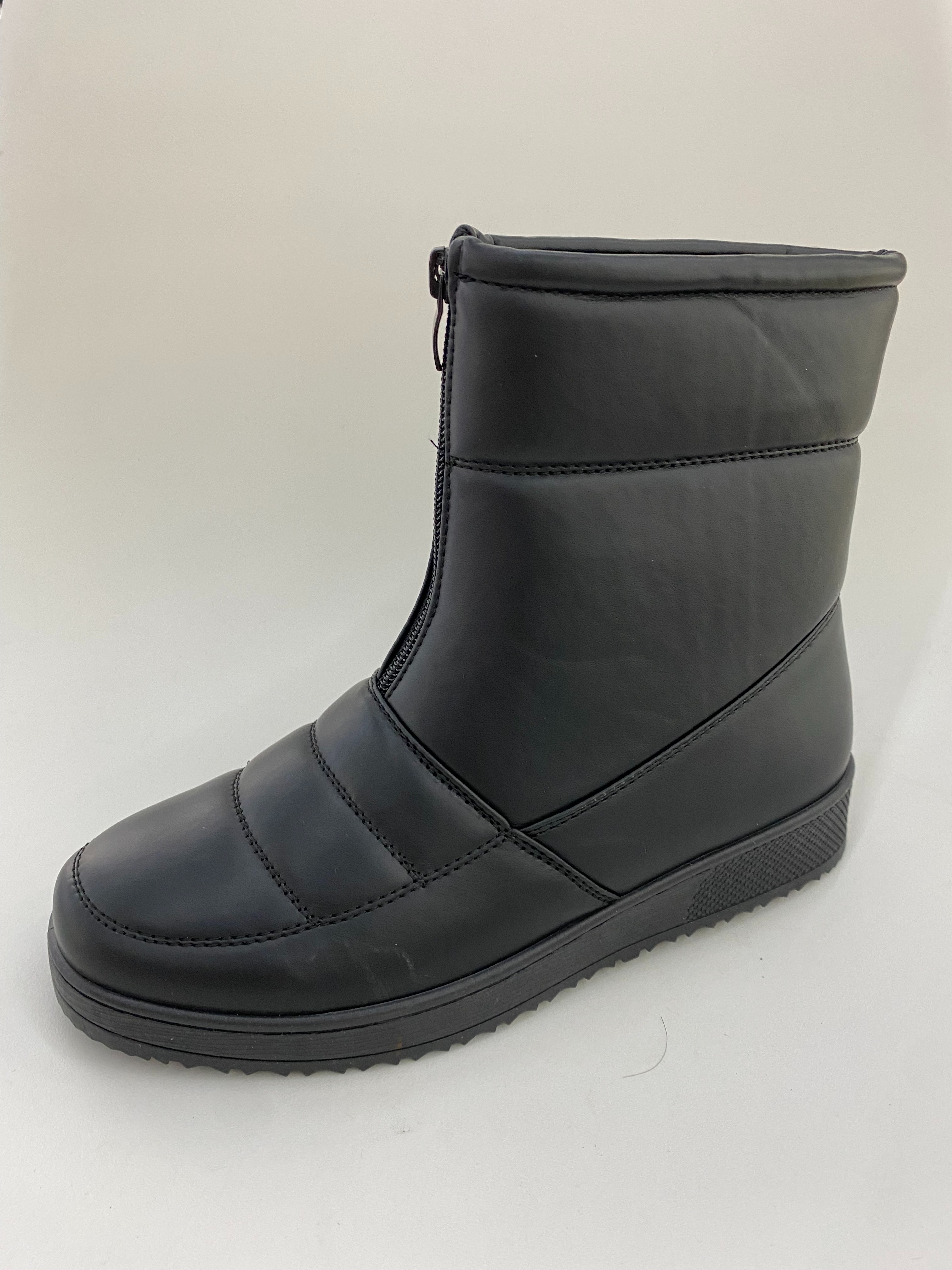 Winter women's thick-soled fashionable casual boots are versatile and flexible Specification drawing