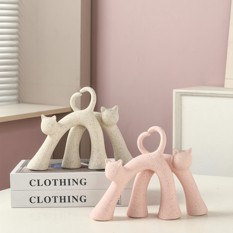 极简风陶瓷马摆件酒店民宿客厅装陶瓷装饰工艺品摆件详情7