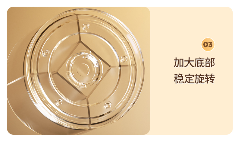 化妆刷收纳筒旋转防尘梳妆台化妆品收纳盒口红眼影置物架桌面笔筒详情14