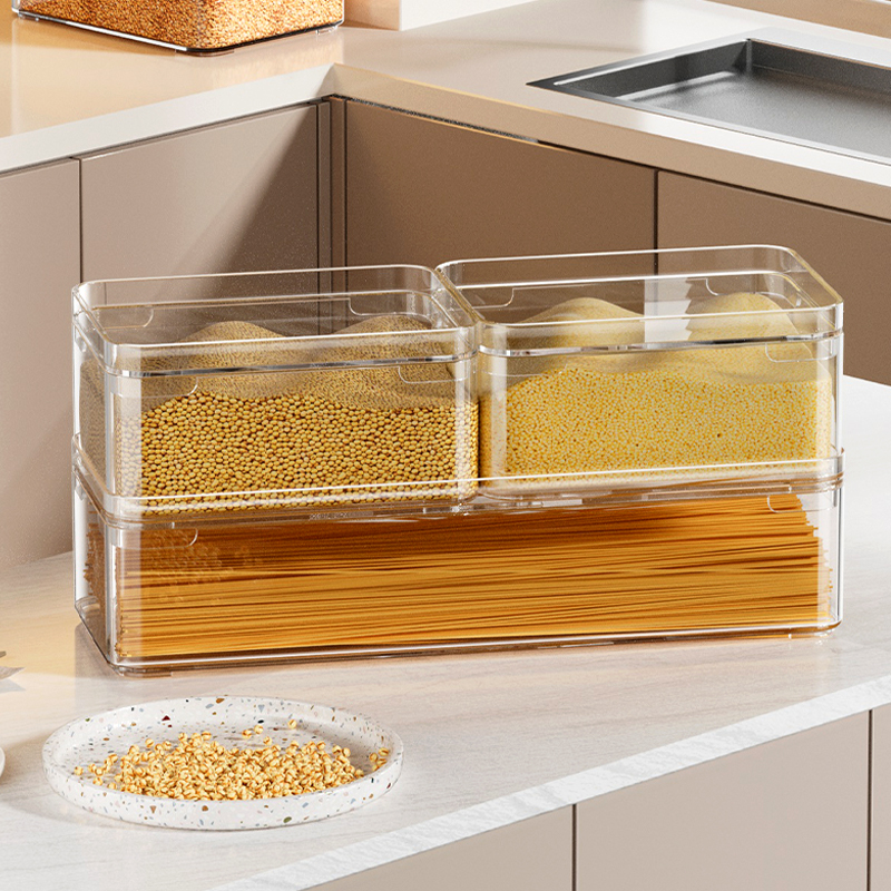密封罐食品级防潮防虫储存收纳盒厨房香料干货五谷杂粮坚果储物罐