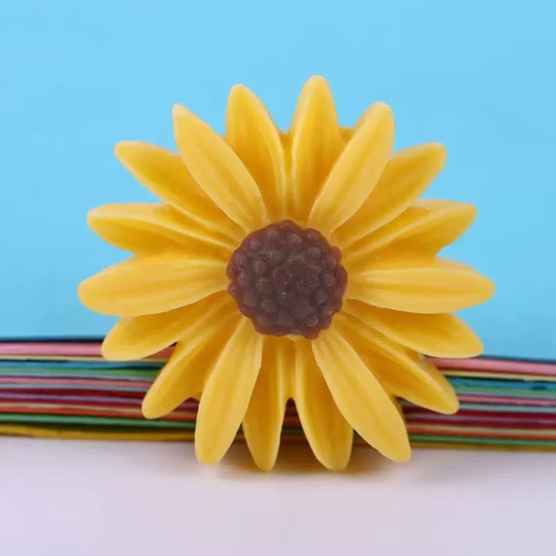 夏天树脂小巧精致日系可爱多巴胺田园风小雏菊耳钉