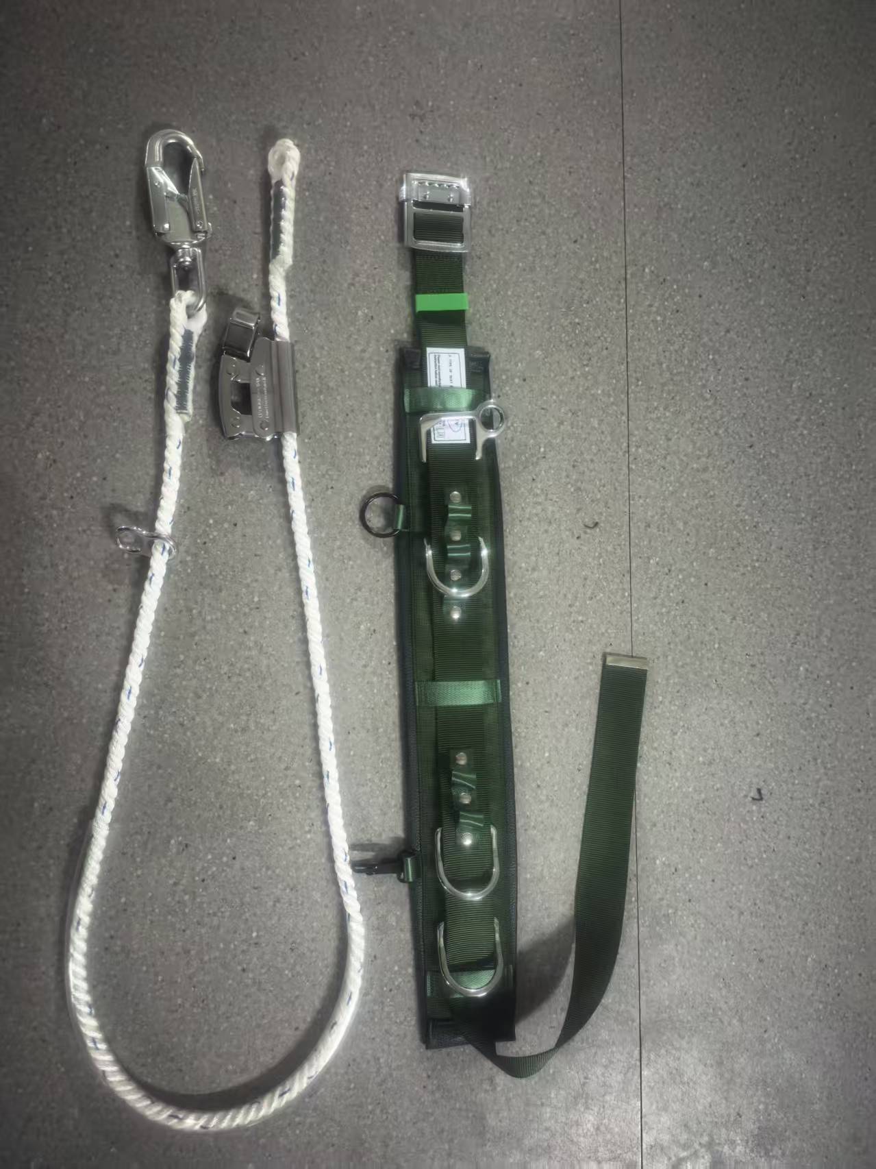 电工围杆安全带 单腰带式 电力电信施工 爬杆专用 防坠落安全套装抱杆带产品图