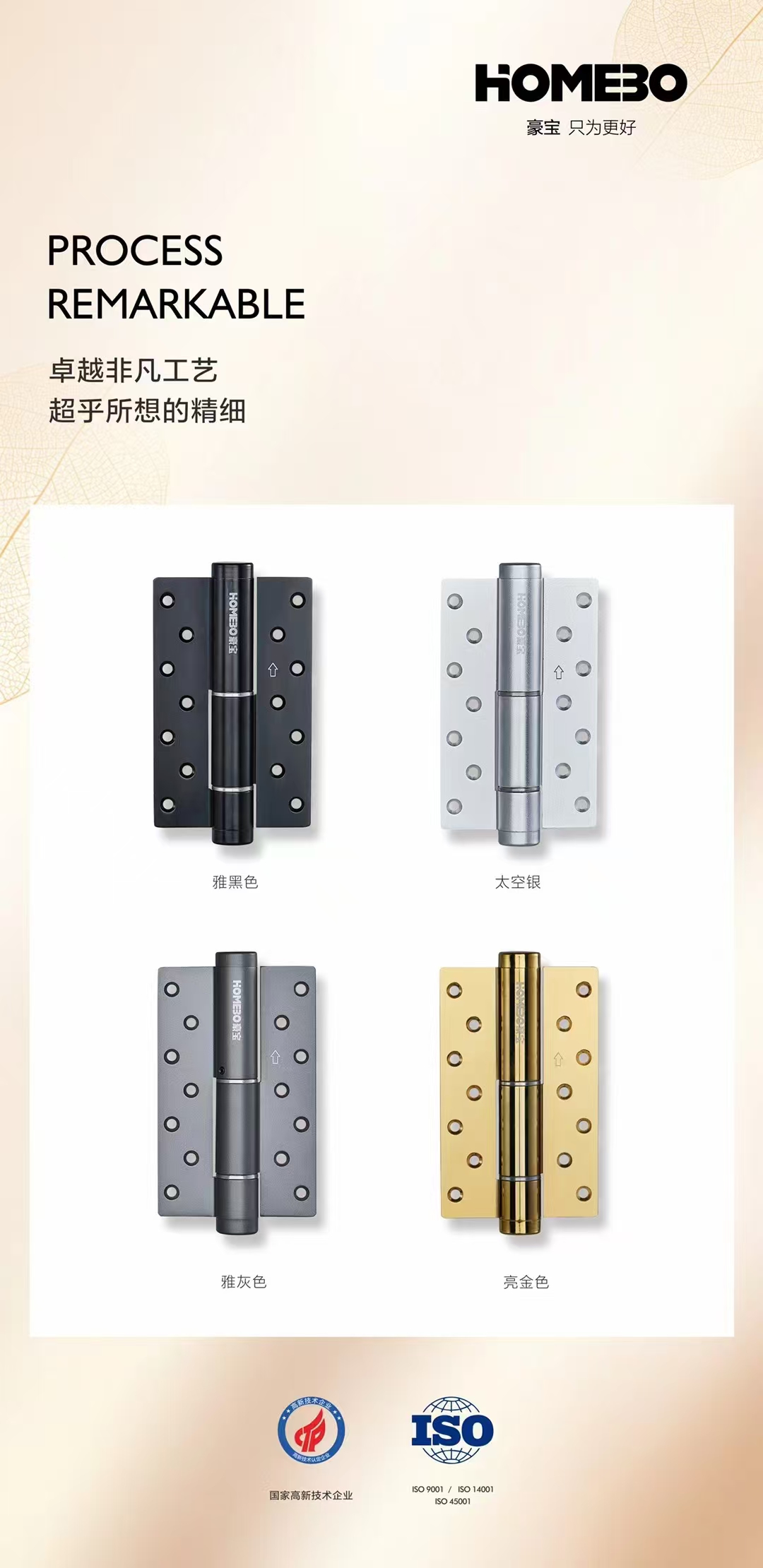 Stainless steel invisible door hinges, water-soaked hinges, fireproof door and window accessories, furniture hardware accessories, sheet metal parts pic 4