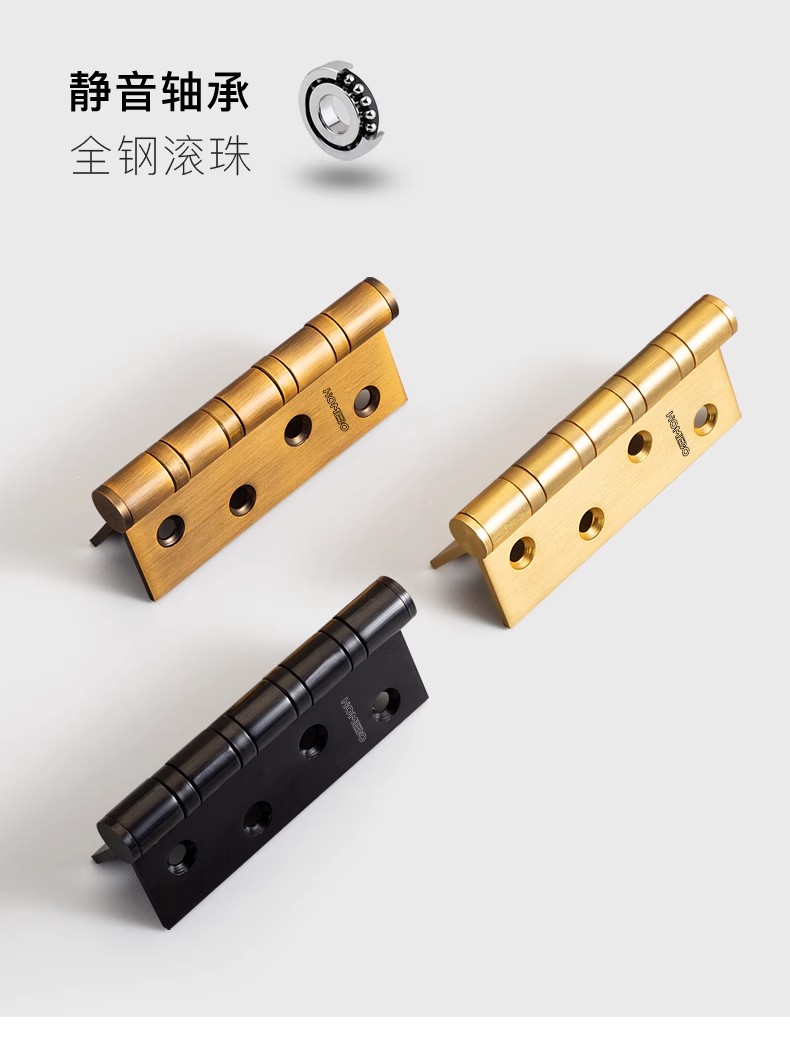 Black stainless steel water-soaked door hinges, fireproof door and window accessories, furniture hardware accessories, sheet metal parts pic 5