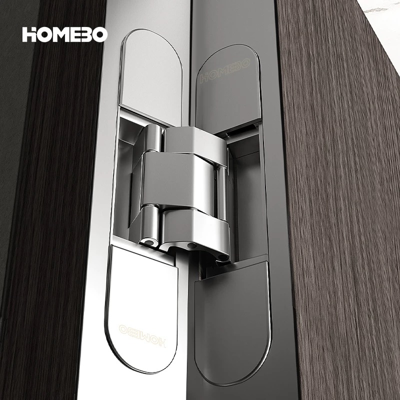 Stainless steel water-soaked hinges, invisible hinges, door hinges, door and window accessories, fireproof doors, furniture hardware accessories, sheet metal parts Specification image